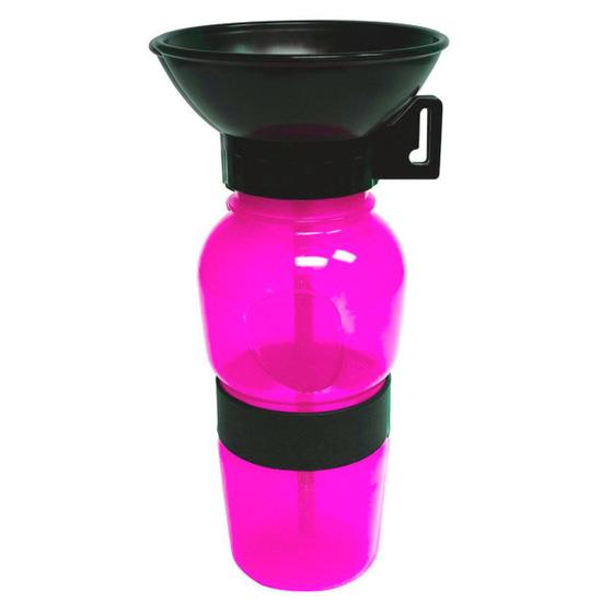 Bebedouro Aqua Dog Água Portátil Para Cães Garrafa Rosa Menor preço em Bebedouro Aqua Dog Água Portátil Para Cães Garrafa Rosa