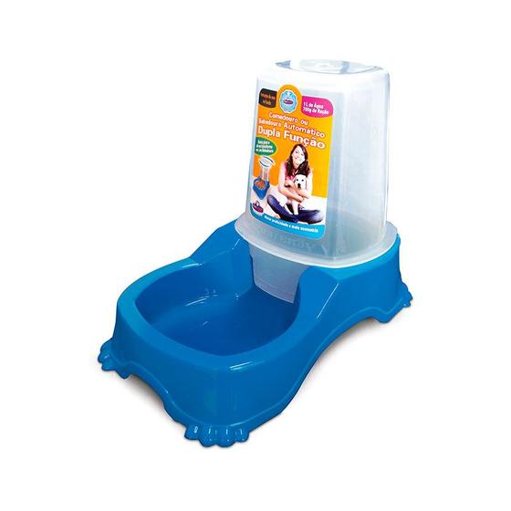 Imagem de Bebedouro Automático Com Comedouro Pet Injet 1l ul