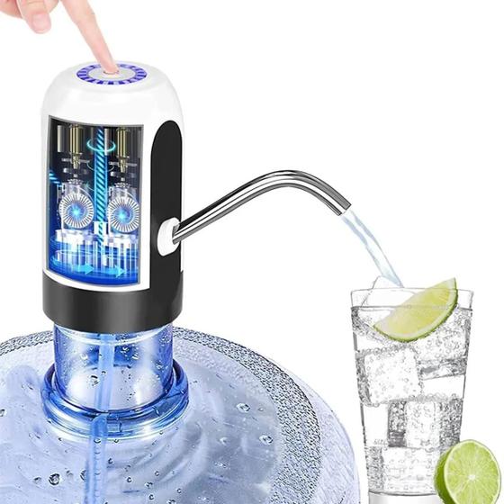 Bebedouro Bomba Elétrica Filtro Para Galão De Água Universal Menor preço em Bebedouro Bomba Elétrica Filtro Para Galão De Água Universal