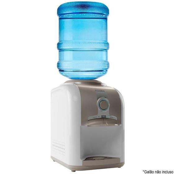 Bebedouro de Água de Mesa Esmaltec Gelagua EGM30 com Compressor Branco/Cinza Menor preço em Bebedouro de Água de Mesa Esmaltec Gelagua EGM30 com Compressor Branco/Cinza