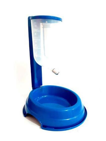 Bebedouro De Água Para Cachorro Automático Durapets 1L Azul - Comedouro ...