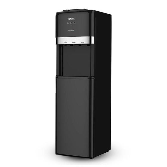 Imagem de Bebedouro de Coluna para Garrafão Inferior EOS Mineralle com Compressor Preto EBC02CP 110V