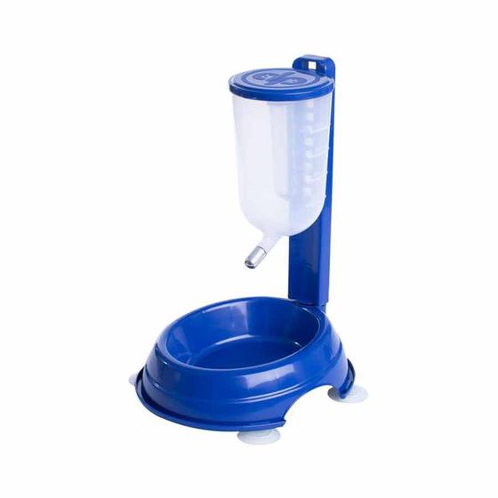 Imagem de Bebedouro DuraPets DuraFeeder Automático Basic Azul para Cães e Gatos 1 Litro