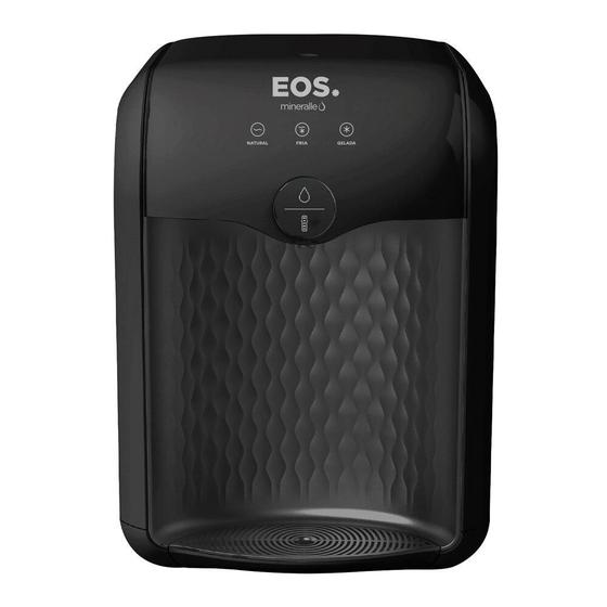 Bebedouro e Purificador de Água EOS Premium Eletrônico All Black EPE01P Bivolt Menor preço em Bebedouro e Purificador de Água EOS Premium Eletrônico All Black EPE01P Bivolt