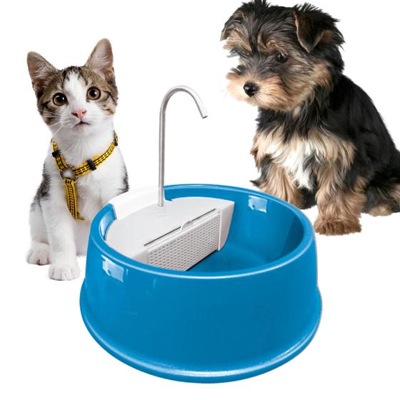 Imagem de Bebedouro Fonte De Água Para Cães Gatos Bivolt Automático Furação Pet