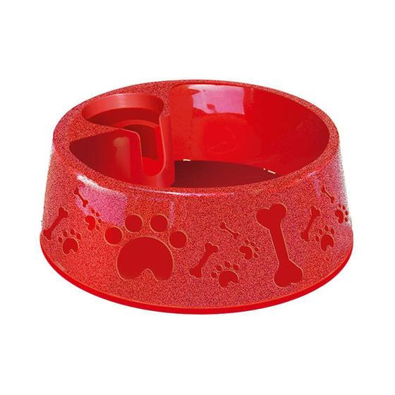 Imagem de Bebedouro Furacão Pet Paris Vermelho para Cães - Tamanho 4