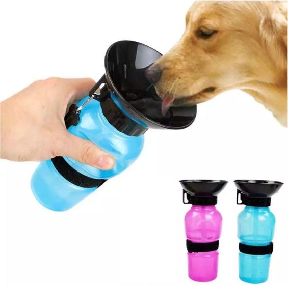 Imagem de Bebedouro garrafa squeeze pet passeio viagem 500ml