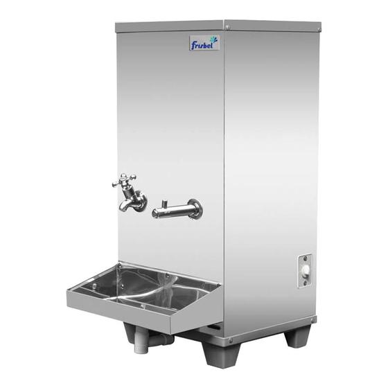 Bebedouro Industrial 25L Frisbel Inox Bancada 1 Jato Gelado B25 Menor preço em Bebedouro Industrial 25L Frisbel Inox Bancada 1 Jato Gelado B25