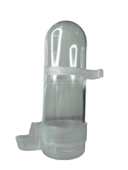 Imagem de Bebedouro Médio Cristal 110ml C/ Presilha para Passaros Pet Gaiolas Cristal