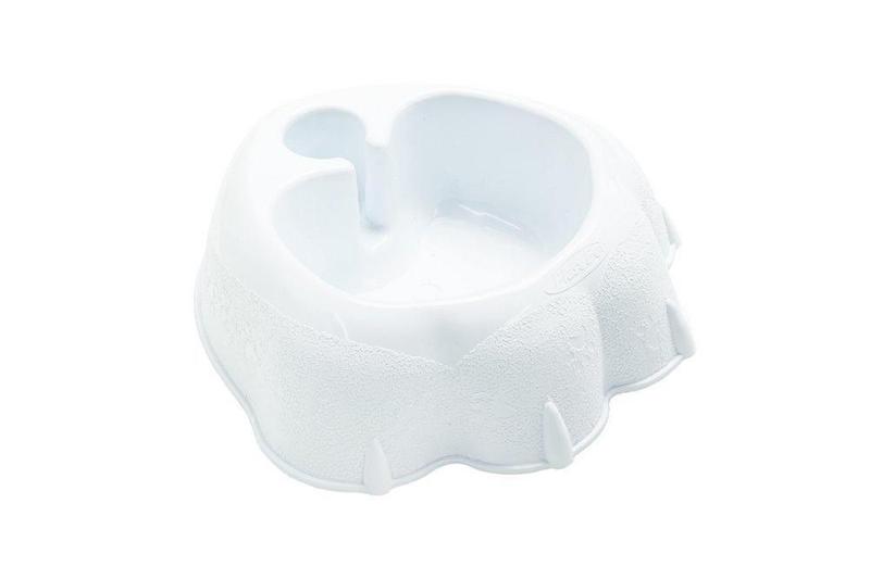 Imagem de Bebedouro Para Cães Com Suporte Garrafa Pet Pequeno Branco