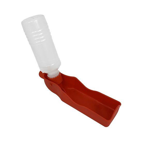 Imagem de Bebedouro Portátil para Cães 240 ml Vermelho