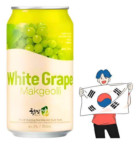 Imagem de Bebida Coreana Makoli Makgeolli Uva Verde 350ml