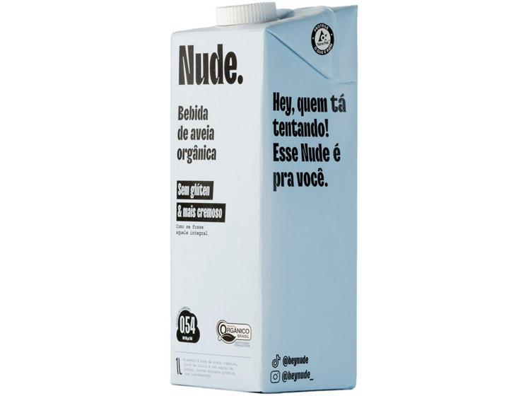 Imagem de Bebida de Aveia Nude ND1008 sem Glúten Cremoso 1L