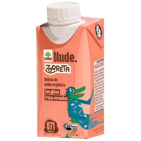 Imagem de Bebida de Aveia Nude Zooreta  Frutas Vermelhas