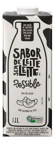 Imagem de Bebida de Castanha de Caju Tradicional Sem Leite Possible 1l