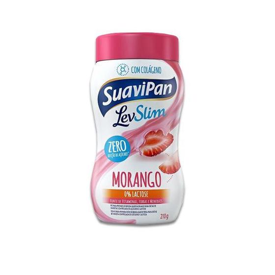 Imagem de BEBIDA EM PÓ ZERO SUAVIPAN MORANGO 210g