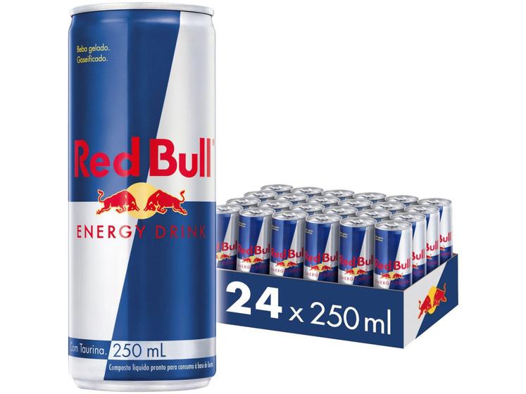 Imagem de Bebida Energética Red Bull Energy Drink 250ml - 24 Unidades