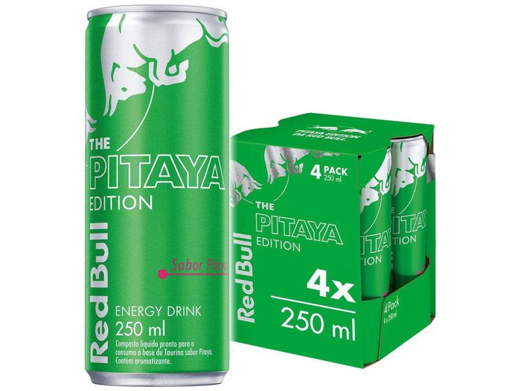 Imagem de Bebida Energética Red Bull Pitaya - 250ml 4 Unidades