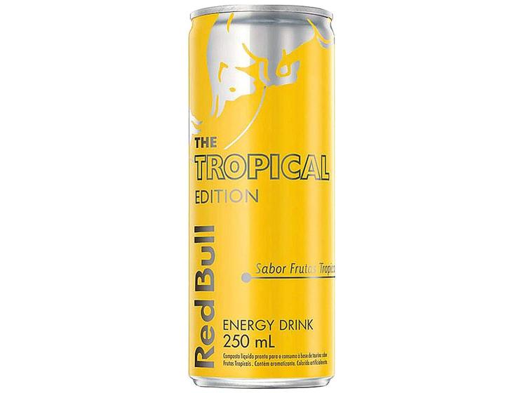 Bebida Energética Red Bull Tropical Edition Menor preço em Bebida Energética Red Bull Tropical Edition