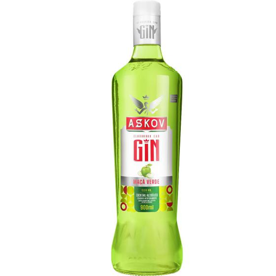 Imagem de Bebida gin askov cocktail de maçã verde 900ml