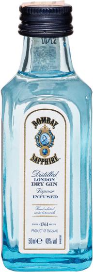 Imagem de Bebida gin bombay sapphire mini miniatura 50ml