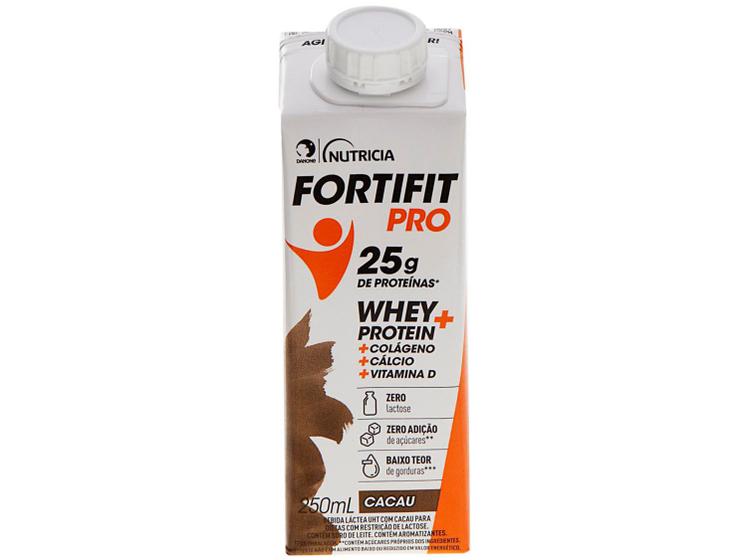 Imagem de Bebida Láctea Fortifit Pro Cacau Zero Açúcar