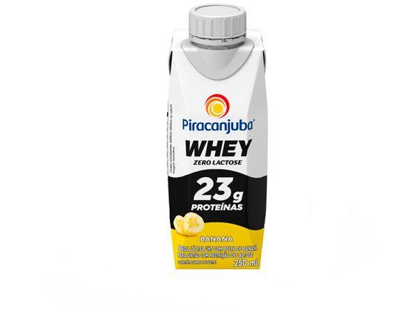 Bebida Láctea Piracanjuba Whey Banana Zero Lactose Menor preço em Bebida Láctea Piracanjuba Whey Banana Zero Lactose