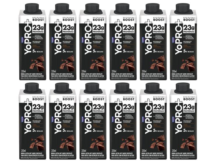 Bebida Láctea UHT Danone YoPRO+ Chocolate 250ml