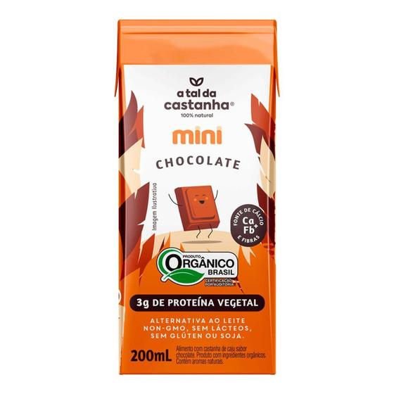 Imagem de Bebida Mini de Chocolate A Tal da Castanha 200ml