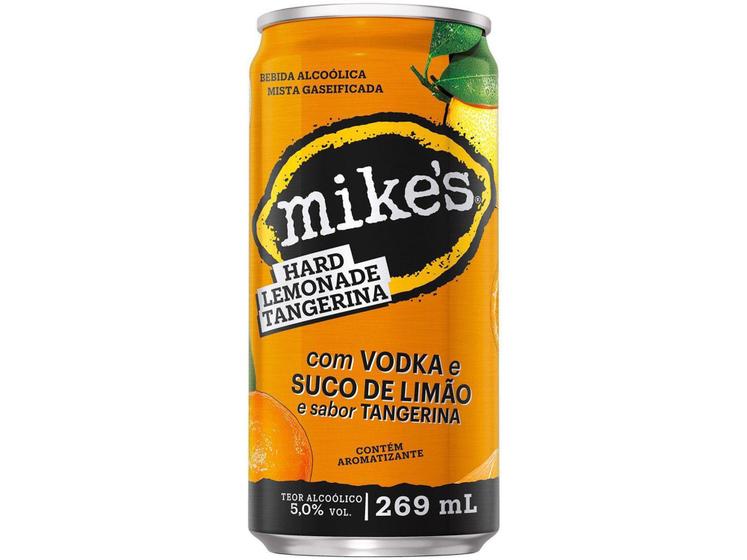 Imagem de Bebida Mista Água Gaseificada e Vodka Mikes - Hard Lemonade Tangerina 269ml