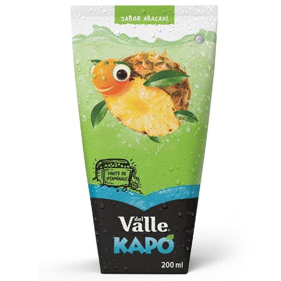 Imagem de Bebida Suco Del Valle Kapo Sabor Abacaxi 200mL Fardo com 12