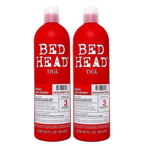 Imagem de Bed Head Tigi Urban Antidotes Resurrection - Kit Shampoo 750ml + Condicionador 750ml