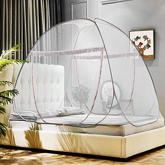 Imagem de Bed Net Tent Omont Pop Up com design dobrável para gêmeos a king-size