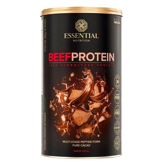 Imagem de Beef Protein Cacao Essential Nutrition 480G