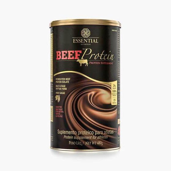 Imagem de Beef protein cacau 480g - essential - Essential Nutrition