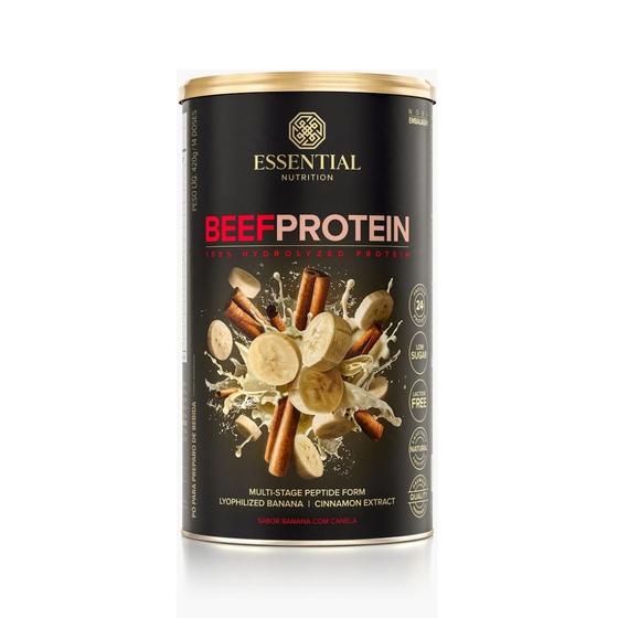 Imagem de Beef Protein Hydrolyzed - Nova Embalagem - Banana c/ Canela (420g)