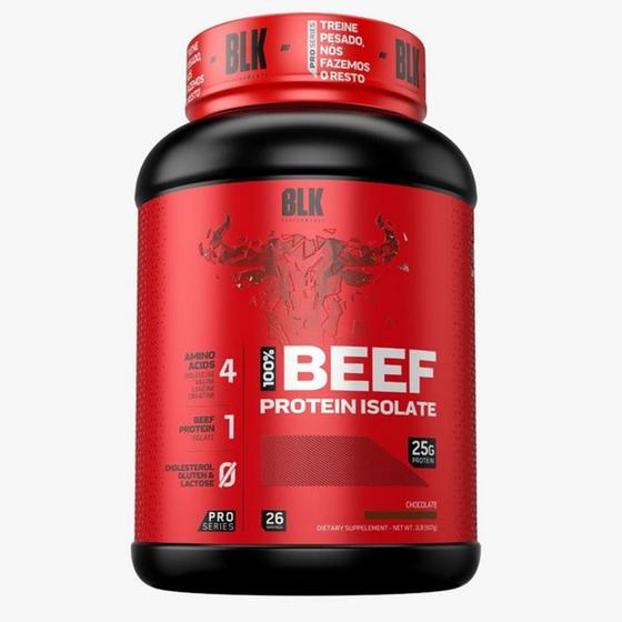 Beef Protein Isolate 909g Zero Lactose chocolate - BLK ( Sucessor do CARNIVOR) Menor preço em Beef Protein Isolate 909g Zero Lactose chocolate - BLK ( Sucessor do CARNIVOR)