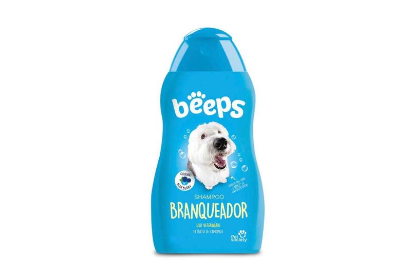 Imagem de Beeps 500 ml Shampoo Branqueador cães e gatos - Pet Society