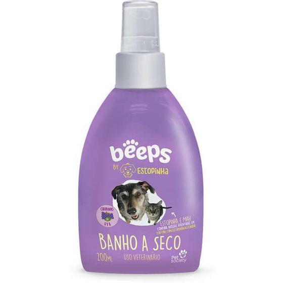 Imagem de Beeps Estopinha Banho A Seco 200Ml - PET SOCIETY