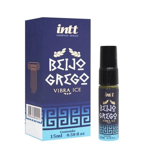 Imagem de Beijo Grego Gel Vibra Ice 15Ml Intt