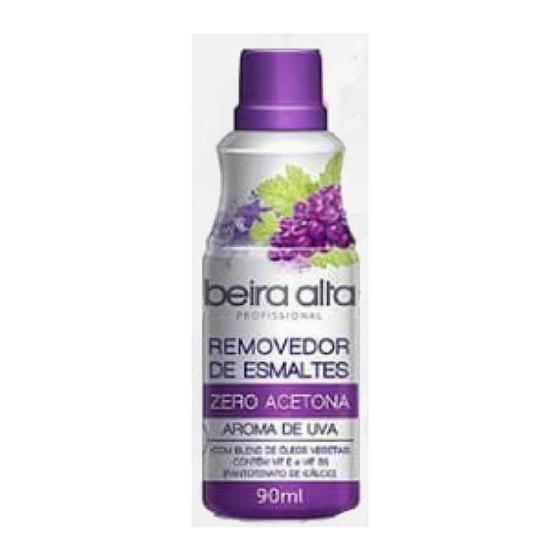 Imagem de Beira Alta Zero Acetona Removedor De Esmaltes Uva 90ml