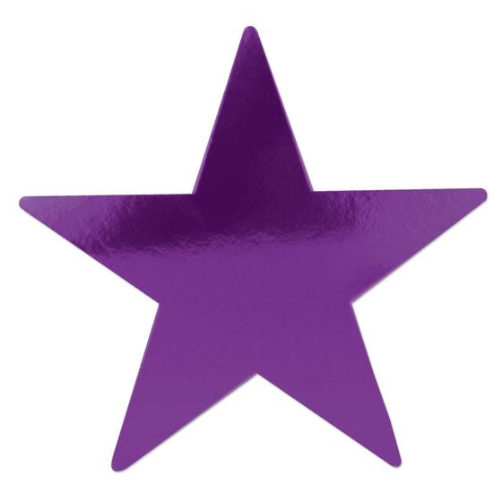 Imagem de Beistle Foil Star Cutouts, 72 peças, 12,7 cm, para ocasiões gerais