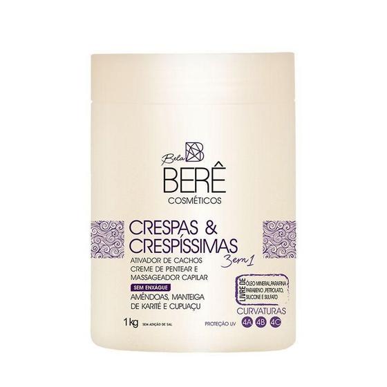 Imagem de Bela Berê Ativador De Cachos 3X1 Crespas & Crespíssimas 1 Kg