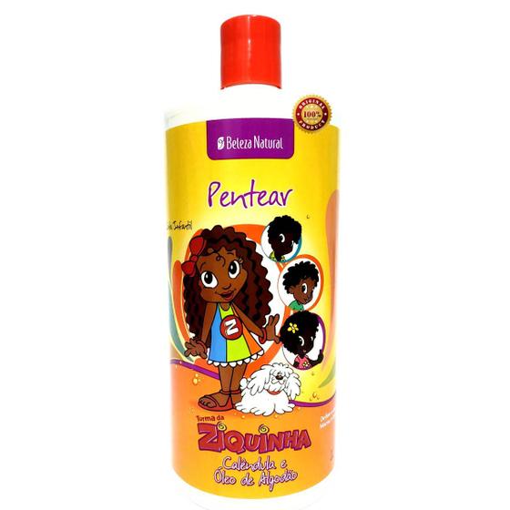 Imagem de Beleza Natural Creme Pentear Cachos Infantil Ziquinha 1000g