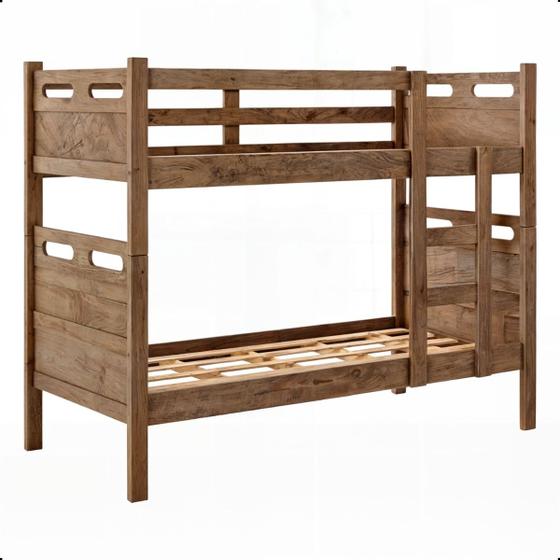 Imagem de Beliche Adulto Reforçada 100% Mdf com Sarrafo de Madeira - Quarto