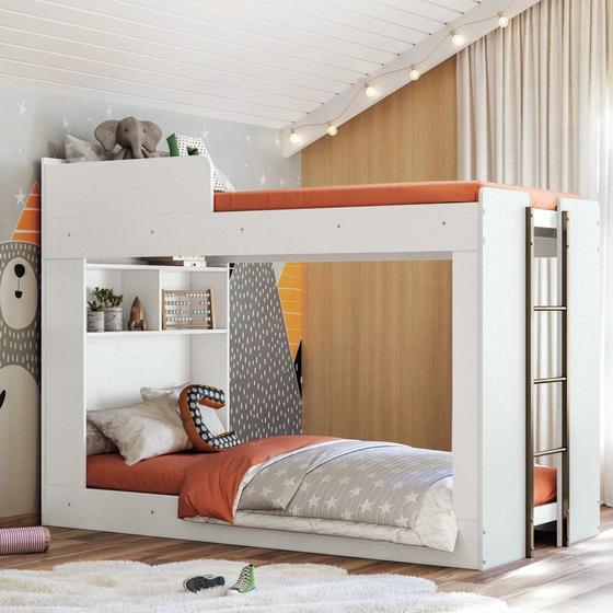 Imagem de Beliche Montessoriana com escada New Conect