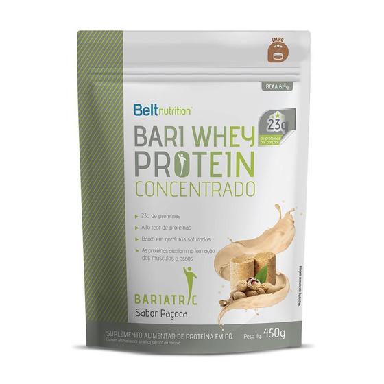 Imagem de Belt Bari Whey Protein Concentrado Sabor Paçoca 250G