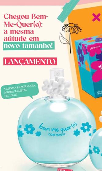 Imagem de Bem-me-quer magia desodorante colônia feminina jequiti100ml