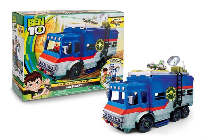 Ben 10 Caminhão Veículo E Laboratório Lata Velha Sunny - Sunny ...