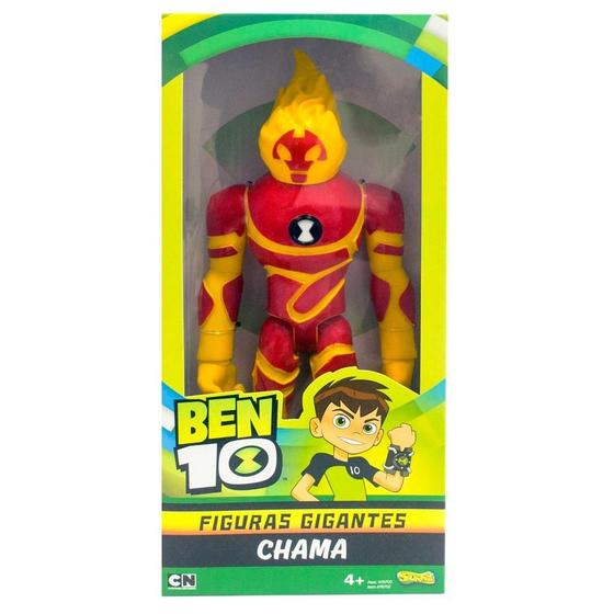 Imagem de Ben 10 Figura Articulada 30cm Chama Sunny